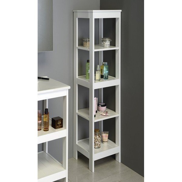 Bela kopalniška polica 36x156 cm Etide – Sapho-image-2