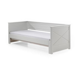 Bela otroška raztegljiva postelja Vipack Pino, 90 x 200 cm