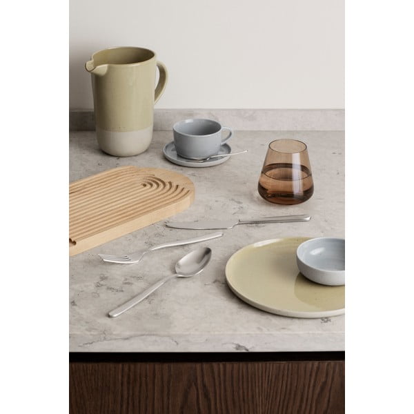 Komplet 2 bež keramičnih skodelic za čaj s podstavki Blomus Sablo, 150 ml-image-3