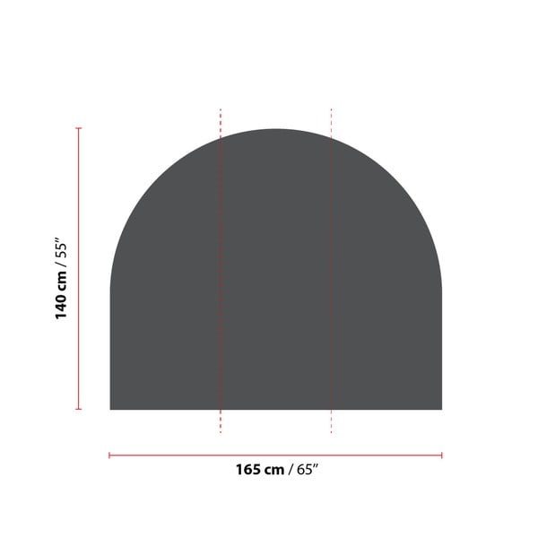 Stenska nalepka 165x140 cm Storm Gray - Ambiance-image-1
