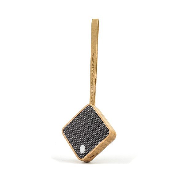 Svetlo rjav zvočnik bluetooth Gingko Square-image-1