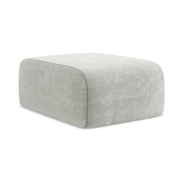 Svetlo siv tabure iz šenilje Lani – Makamii