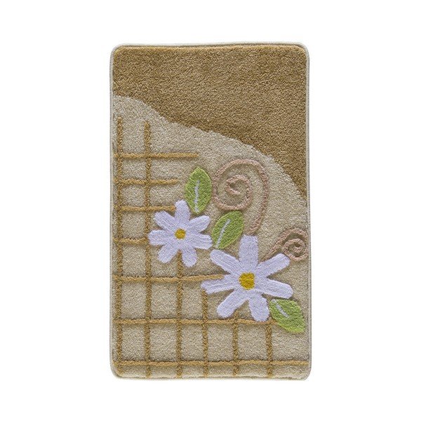 Kopalniška preproga Confetti Bathmats Knidos Beige, 60 x 100 cm-image-1