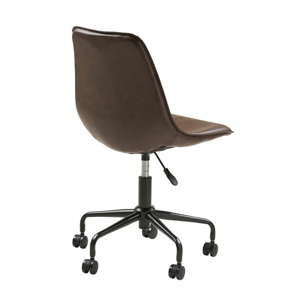 Temno rjav pisarniški stol Monaco – House Nordic-image-4