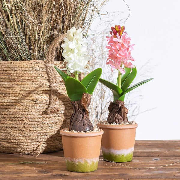 Umetna rastlina (višina 29 cm) Hyacinth – Ixia-image-1