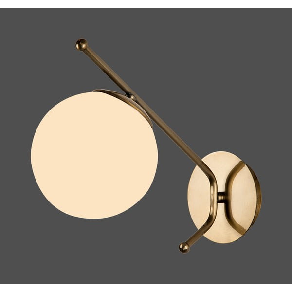 Stenska svetilka v zlati barvi Squid Lighting Star, višina 31 cm-image-1