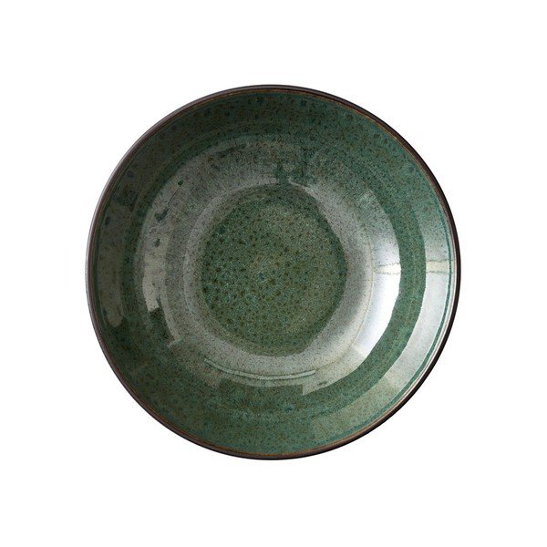 Zeleno-črna skleda iz kamenine ø 30 cm Gastro Green/Black – Bitz-image-3