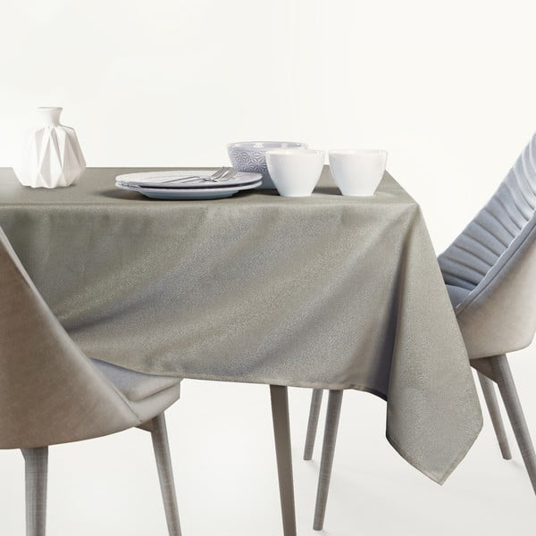 AmeliaHome Empire Ovalni namizni prt Cappuccino, 140 x 240 cm-image-3