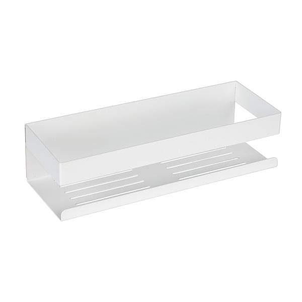 Mat bela kopalniška polica iz nerjavečega jekla z namestitvijo Turbo-Loc brez vrtanja Genova – Wenko