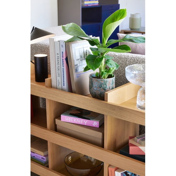 Regal v hrastovem dekorju 120x70x32 cm Momentum – Hübsch-image-4