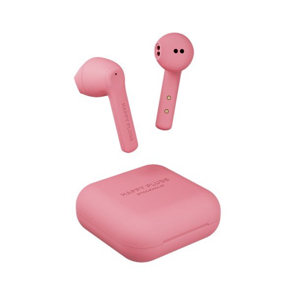 Rožnate brezžične slušalke Happy Plugs Air 1 Go-image-4