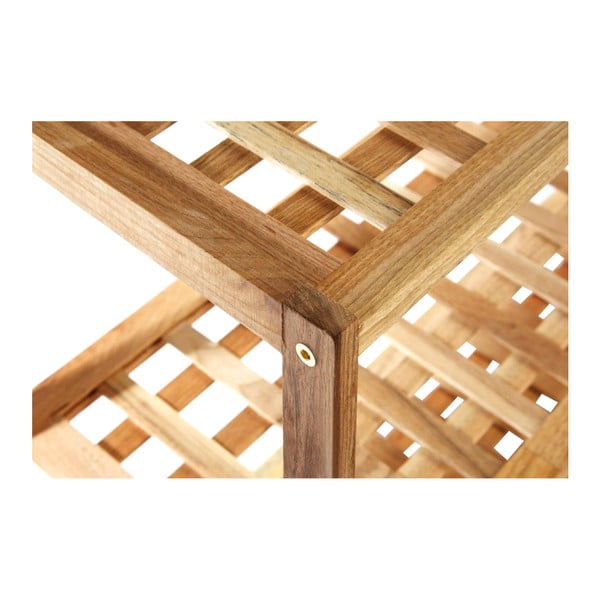 Omarica za čevlje iz masivnega oreha v naravni barvi – Premier Housewares-image-3