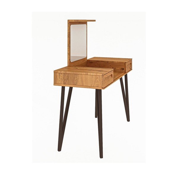 Hrastova toaletna mizica 120x53 cm Golo - The Beds-image-3