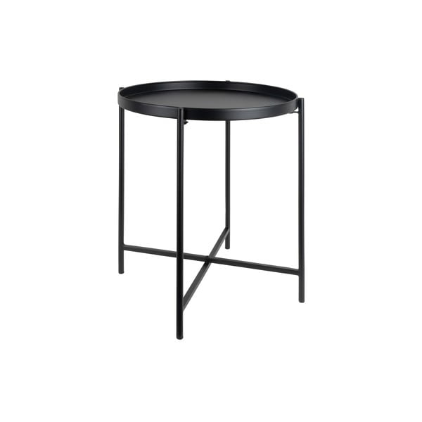 Kovinska okrogla stranska mizica ø 40 cm Meseta  – Leitmotiv