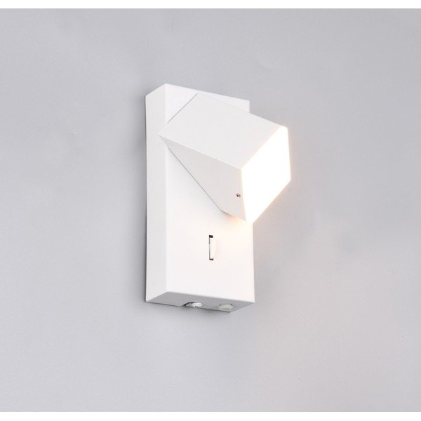 Bela LED stenska svetilka Raglan – Trio-image-1
