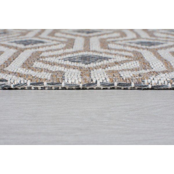 Sivo-bež bombažna preproga Flair Rugs Bombax, 114 x 170 cm-image-3