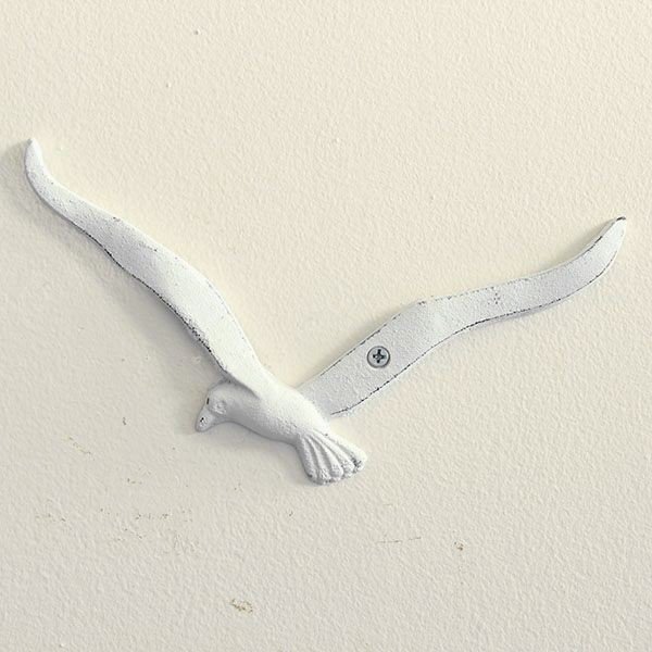 Bela stenska dekoracija Dakls Seagull