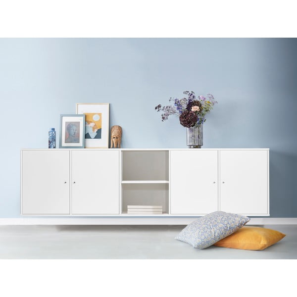 Bel stenski regal 220x61 cm Mistral – Hammel Furniture-image-1