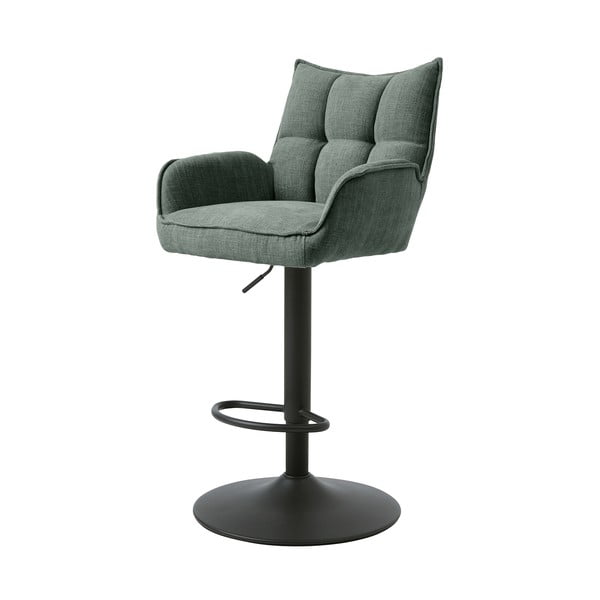 Zeleni barski stoli v kompletu z nastavljivo višino 2 ks Marilla – Unique Furniture
