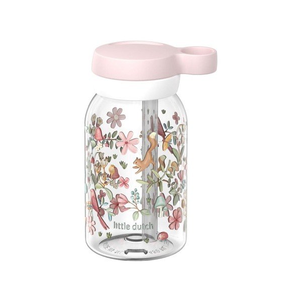 Rožnata plastična otroška steklenička za vodo 450 ml Fairy Wonders – Mepal