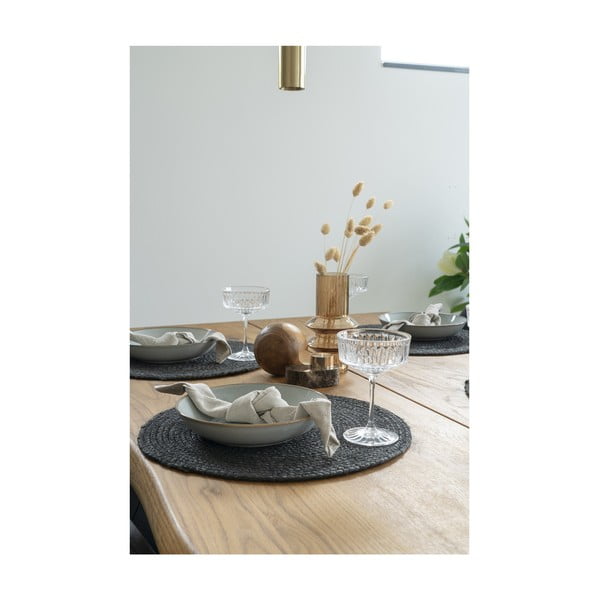 Pogrinjki iz jute v kompletu 4 ks ø 38 cm Bombay – House Nordic-image-1