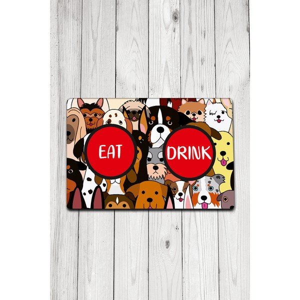 Podloga za posodo za pse Petpetite Dog's Bowl, 70 x 45 cm-image-1
