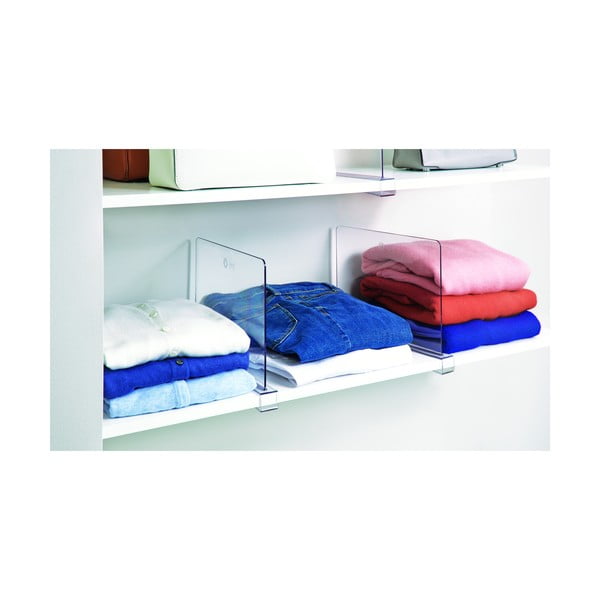 Prozoren delilec polic iDesign The Home Edit, dolžina 30,9 cm-image-1