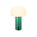 Bela/zelena LED namizna svetilka (višina 22,5 cm) Styles – Villa Collection