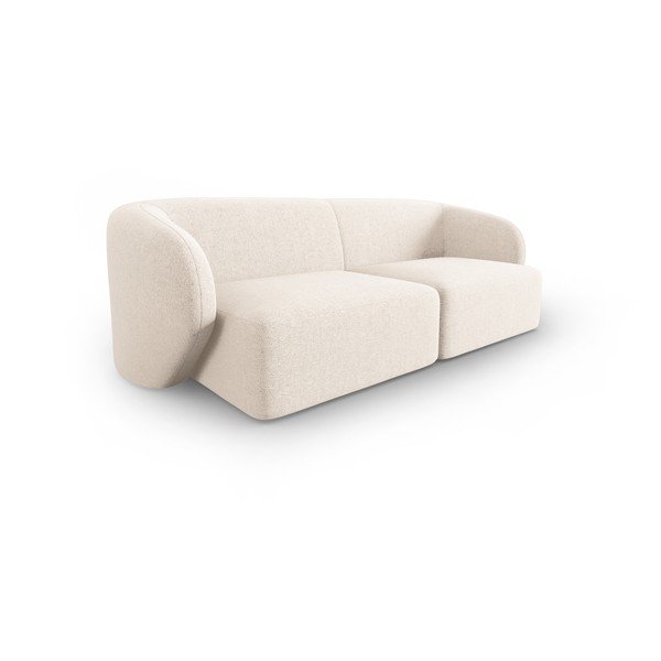 Bež sedežna garnitura iz šenilje 188 cm Paolo – Milo Casa-image-2