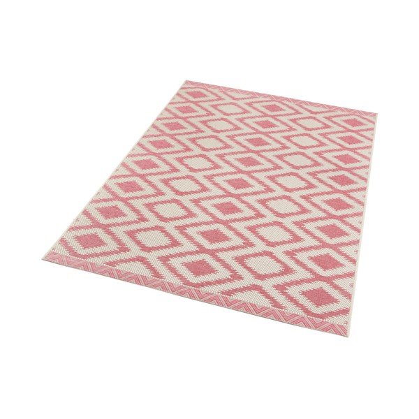Rdeče-krem zunanja preproga NORTHRUGS Isle, 140 x 200 cm-image-2