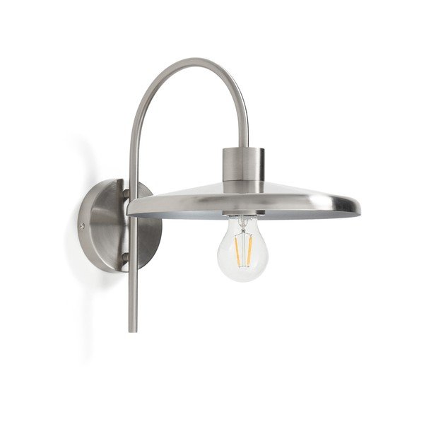 Stenska svetilka v srebrni barvi ø 27 cm Nuvira – Kave Home