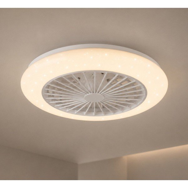 Bela LED stropna svetilka Stralsund – Reality-image-1