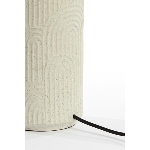 Kremno belo podnožje za namizno svetilko 43,5 cm Diego – Light & Living-image-4