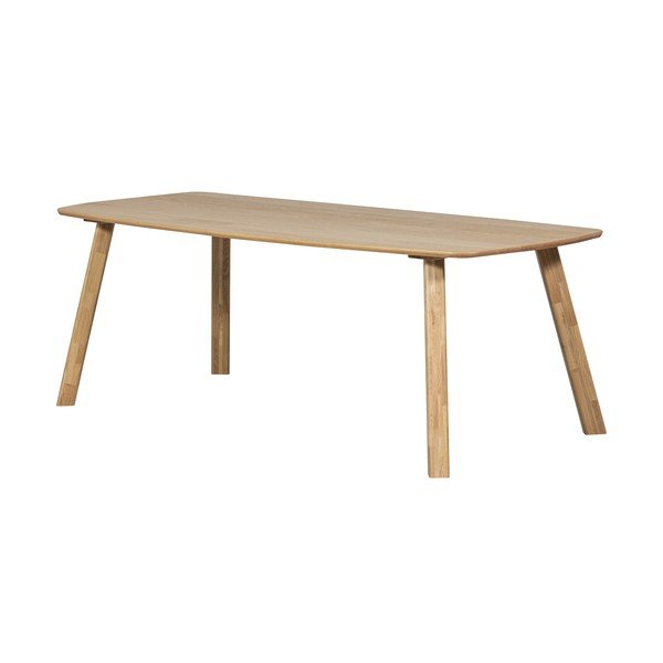 Jedilna miza iz masivnega hrasta 100x180 cm Tablo – WOOOD-image-2