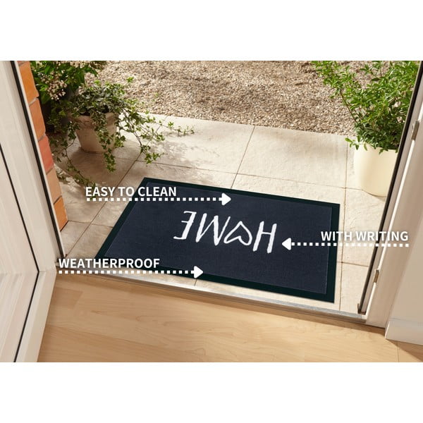 Črn predpražnik Ragami Maison, 45 x 75 cm-image-3