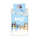 Enojna bombažna otroška posteljnina 140x200 cm Bluey – Jerry Fabrics