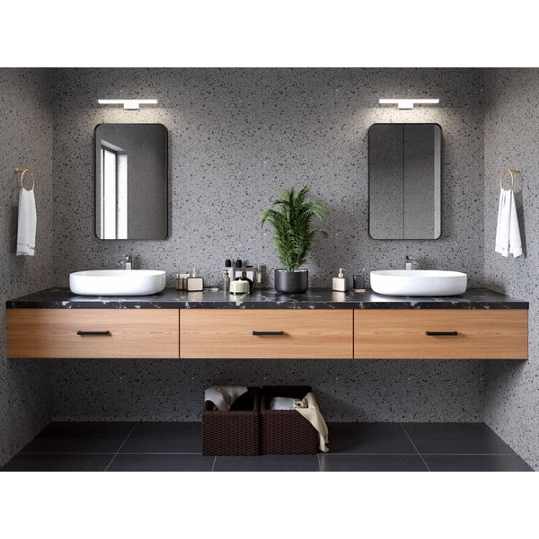 Črna LED stenska svetilka Catania – GTV-image-1