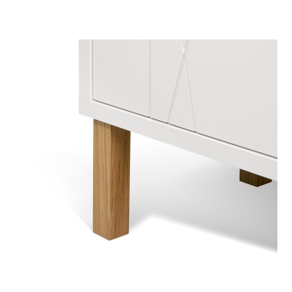 Bela visoka komoda TemaHome Niche Pattern-image-3