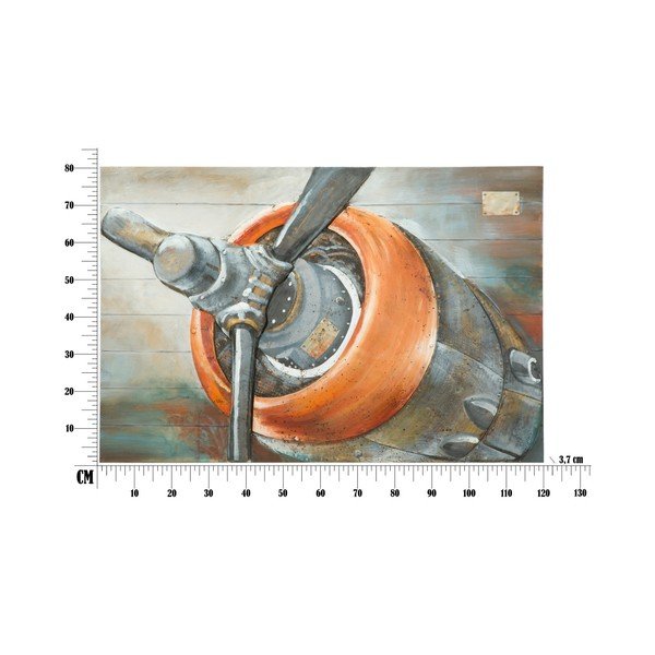 Ročno poslikana slika Maura Ferrettija Aviator, 120 x 80 cm-image-3