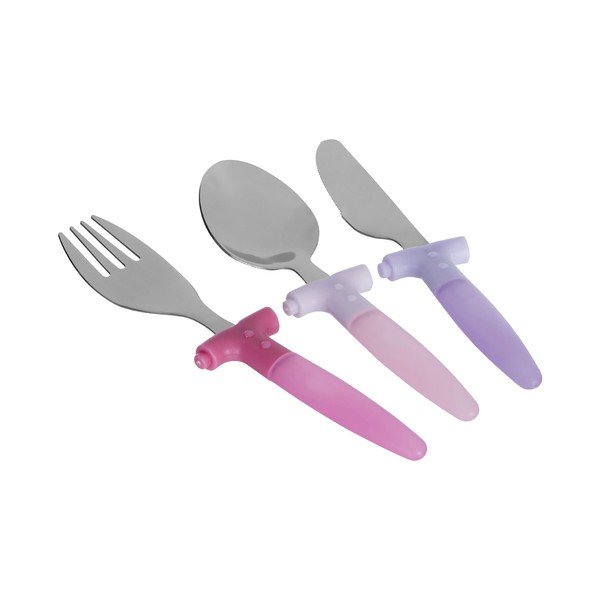 3-delni otroški jedilni pribor iz nerjavečega jekla Premier Housewares Rainbow-image-2
