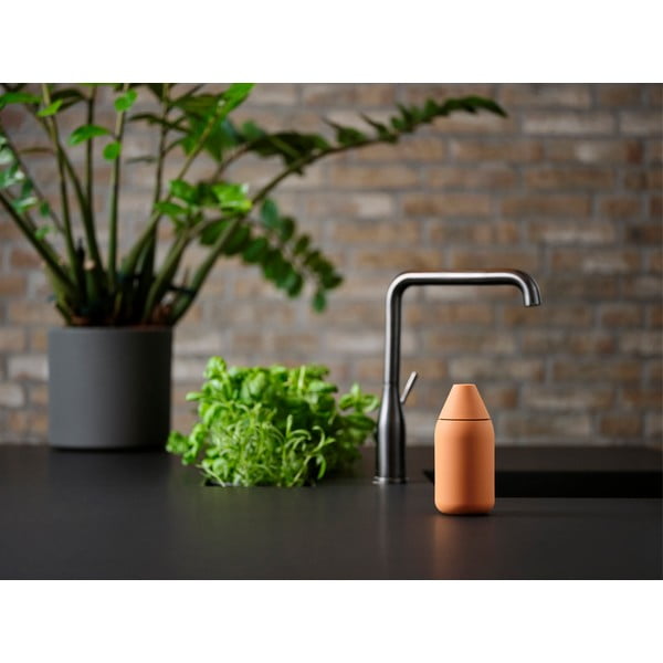 Oranžen silikonski dozirnik za milo 300 ml Singles – Zone-image-2