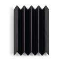 Črn kovinski stenski obešalnik 21 cm Sensu – Spinder Design