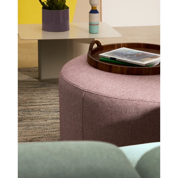 Vijoličen tabure Kaeli – Kave Home-image-3