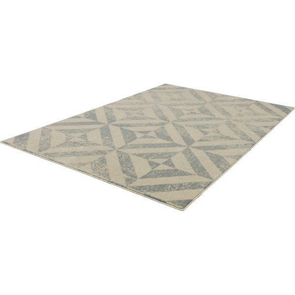 Bež volnena preproga 200x300 cm Tile – Agnella-image-4