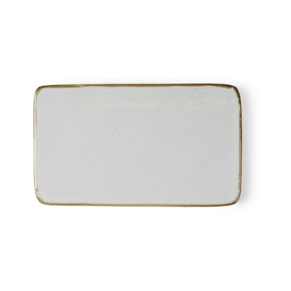 Kremasto bela kamnita posoda Bitz Mensa, 22 x 12,8 cm-image-1