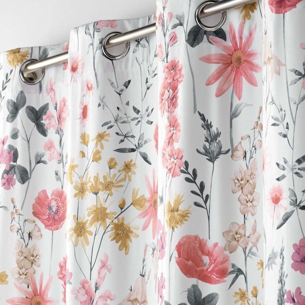 Žametna zavesa 140x240 cm Florabella – douceur d'intérieur-image-1