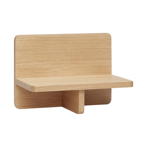 Polica v hrastovem dekorju 35 cm Less – Hübsch