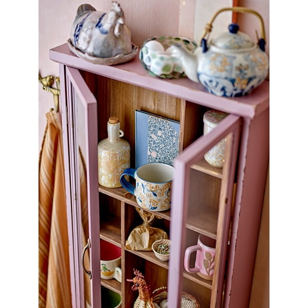 Modro-bež lončena skodelica 400 ml Myah – Bloomingville-image-3