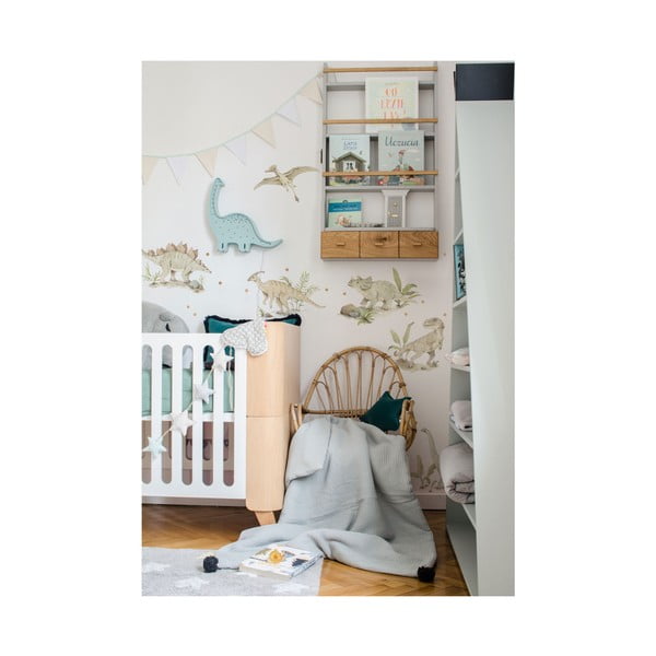 Komplet otroških stenskih nalepk z motivi dinozavrov Dekornik Happy Dino, 70 x 70 cm-image-2
