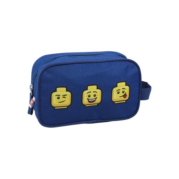 Modra toaletna torbica LEGO®Faces